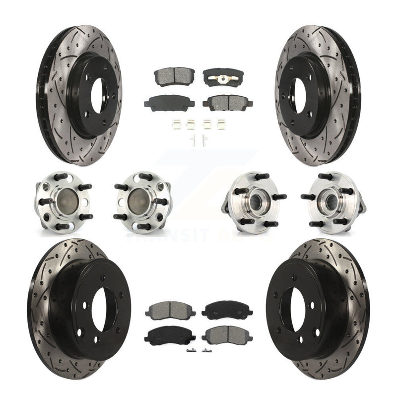 Transit Auto KBB-110990 Wheel Bearing and Hub Assembly for 2009 Dodge Caliber - Front and Rear product image