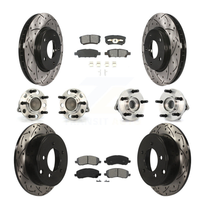 Transit Auto KBB-110993 Wheel Bearing and Hub Assembly for 2009 Dodge Caliber - Front and Rear product image