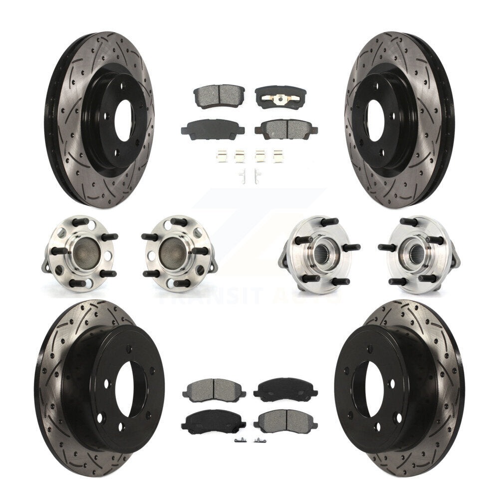 Transit Auto KBB-110994 Wheel Bearing and Hub Assembly for 2007-2011 Chrysler 200, Dodge Avenger, Chrysler Sebring & more - Front and Rear product image