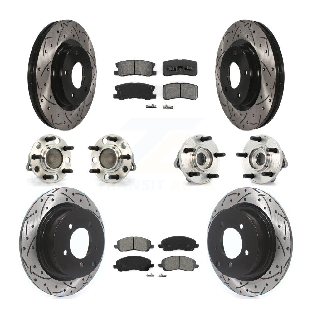 Transit Auto KBB-110995 Wheel Bearing and Hub Assembly for 2007-2011 Chrysler 200, Dodge Avenger, Chrysler Sebring - Front and Rear product image