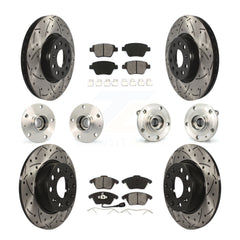 Transit Auto KBB-110997 Wheel Bearing and Hub Assembly for 2011-2014 Volkswagen GTI - Front and Rear product image