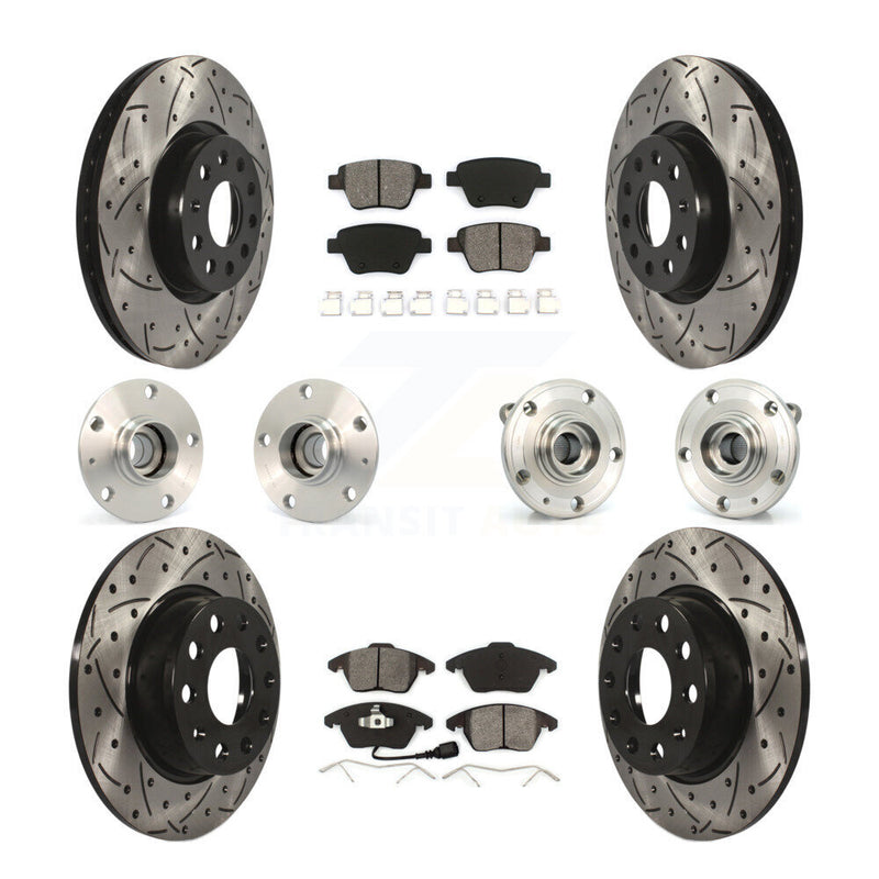 Transit Auto KBB-110997 Wheel Bearing and Hub Assembly for 2011-2014 Volkswagen GTI - Front and Rear product image