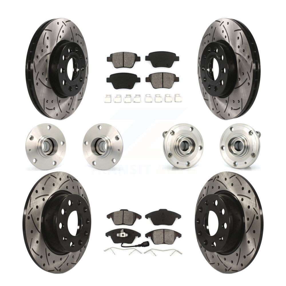 Transit Auto KBB-110999 Wheel Bearing and Hub Assembly for 2013-2014 Volkswagen Beetle - Front and Rear product image