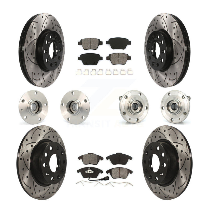 Transit Auto KBB-110999 Wheel Bearing and Hub Assembly for 2013-2014 Volkswagen Beetle - Front and Rear product image