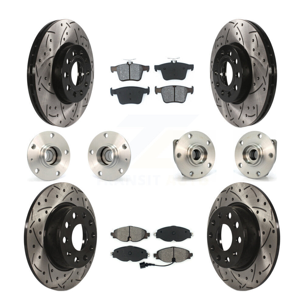 Transit Auto KBB-111006 Wheel Bearing and Hub Assembly for 2015-2019 Volkswagen e-Golf - Front and Rear product image