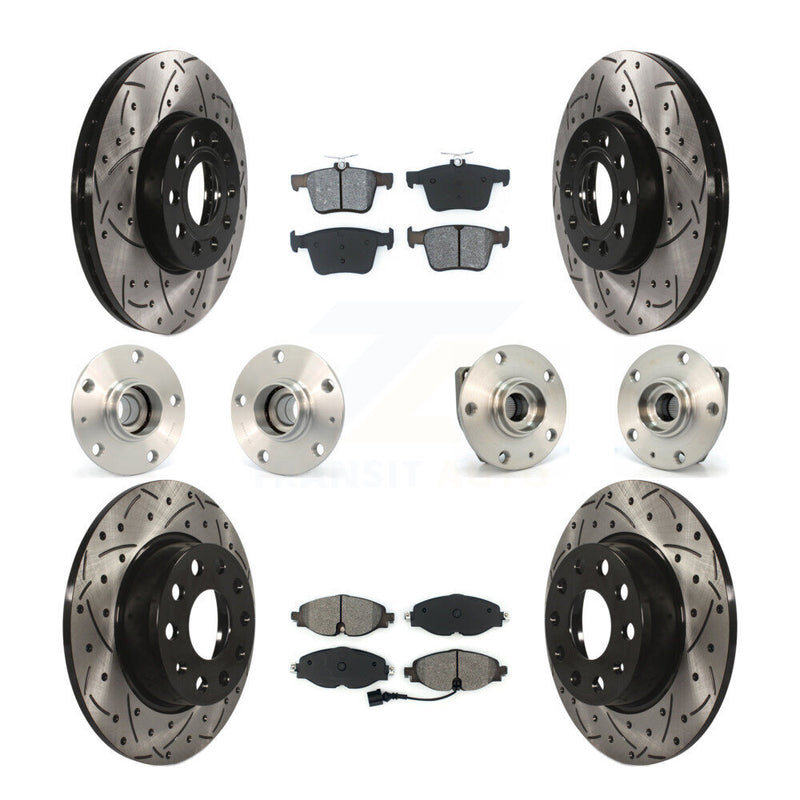 Transit Auto KBB-111006 Wheel Bearing and Hub Assembly for 2015-2019 Volkswagen e-Golf - Front and Rear product image