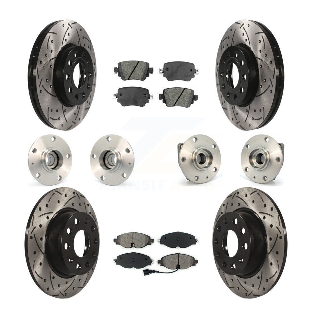 Transit Auto KBB-111007 Wheel Bearing and Hub Assembly for 2016-2020 Volkswagen Golf, Volkswagen Golf SportWagen - Front and Rear product image