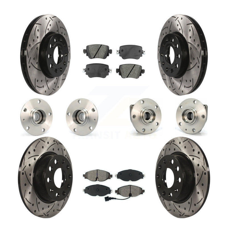 Transit Auto KBB-111007 Wheel Bearing and Hub Assembly for 2016-2020 Volkswagen Golf, Volkswagen Golf SportWagen - Front and Rear product image