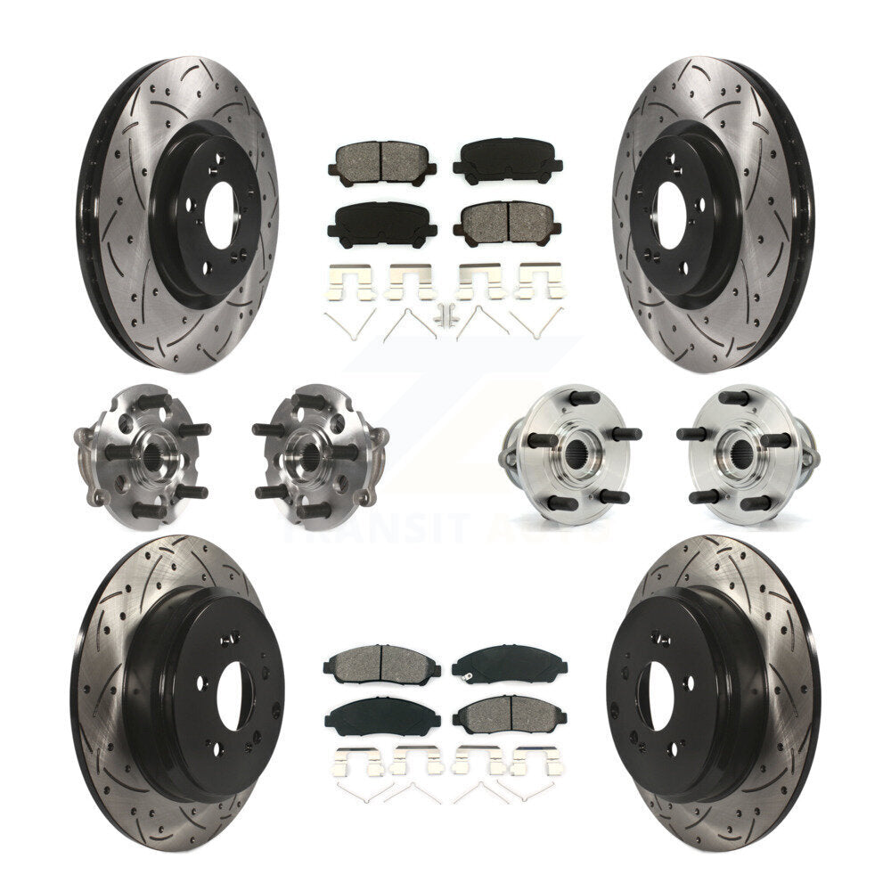 Transit Auto KBB-111008 Wheel Bearing and Hub Assembly for 2007-2015 Acura ZDX, Honda Pilot, Acura MDX - Front and Rear product image