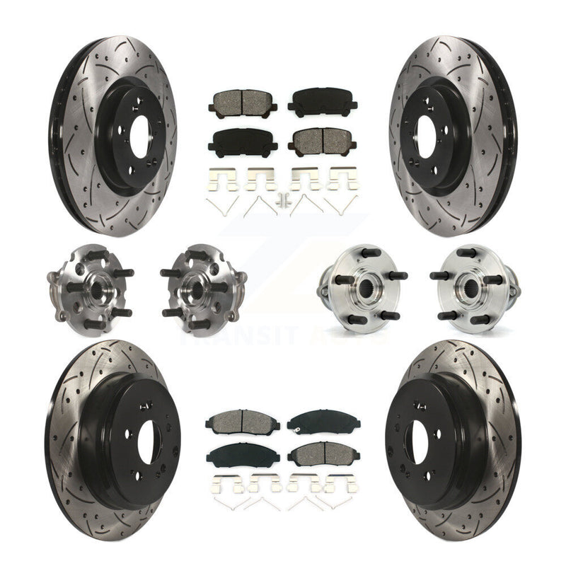 Transit Auto KBB-111008 Wheel Bearing and Hub Assembly for 2007-2015 Acura ZDX, Honda Pilot, Acura MDX - Front and Rear product image