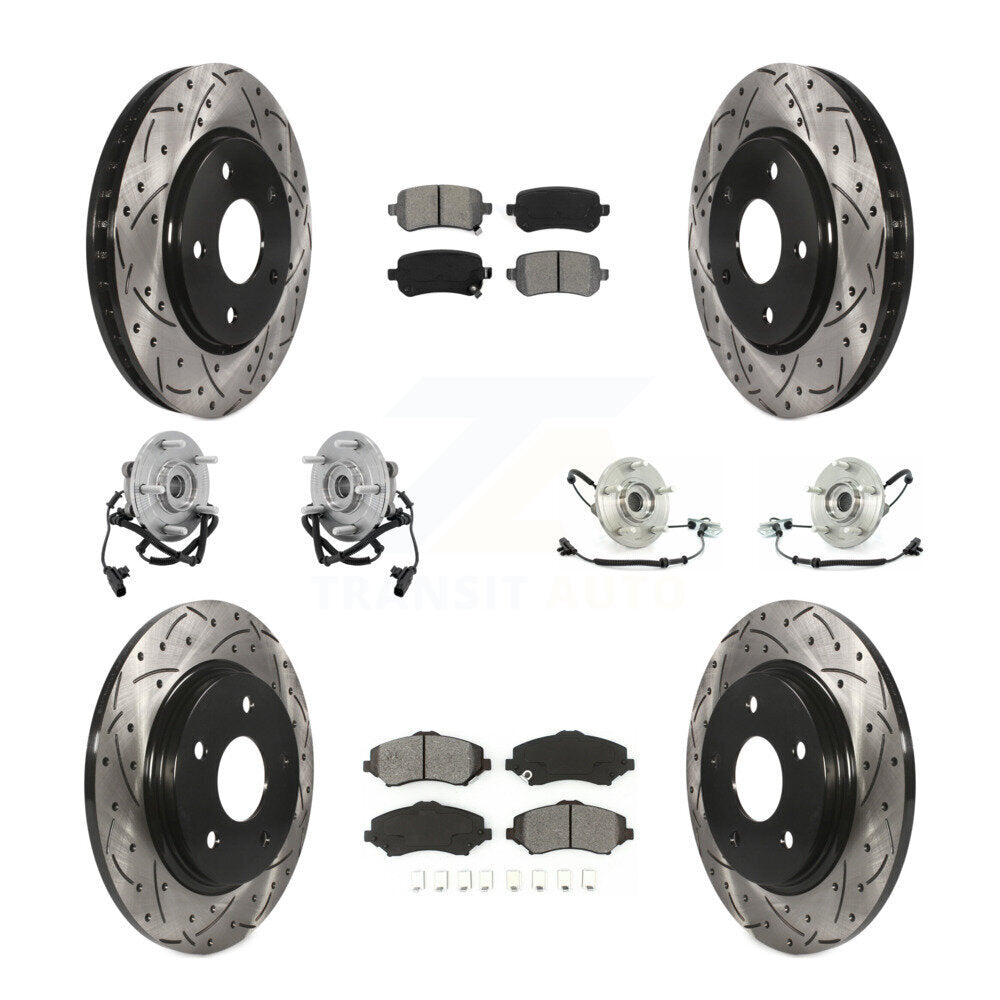 Transit Auto KBB-111009 Wheel Bearing and Hub Assembly for 2008-2011 Volkswagen Routan, Chrysler Town & Country, Dodge Grand Caravan - Front and Rear product image