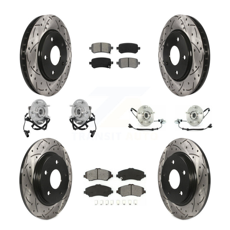 Transit Auto KBB-111009 Wheel Bearing and Hub Assembly for 2008-2011 Volkswagen Routan, Chrysler Town & Country, Dodge Grand Caravan - Front and Rear product image