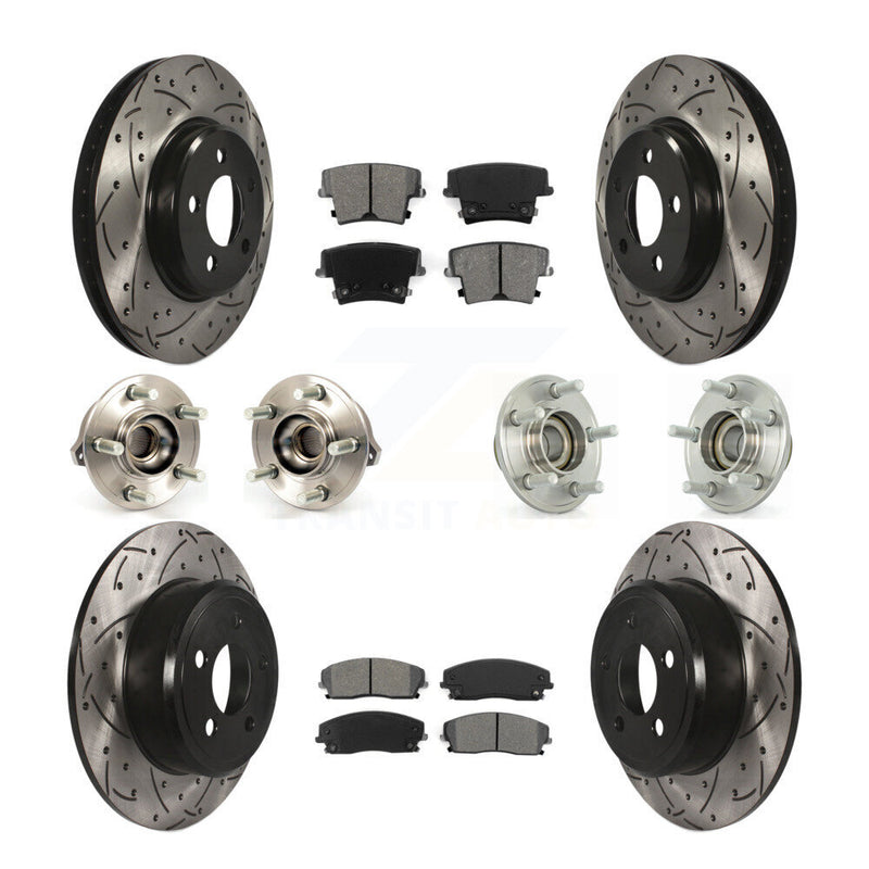 Transit Auto KBB-111011 Wheel Bearing and Hub Assembly for 2009-2014 Chrysler 300, Dodge Charger, Dodge Challenger - Front and Rear product image