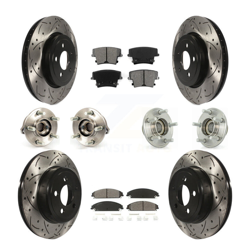 Transit Auto KBB-111012 Wheel Bearing and Hub Assembly for 2009-2014 Chrysler 300, Dodge Challenger, Dodge Charger - Front and Rear product image