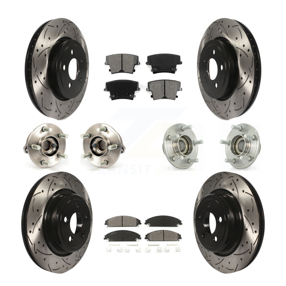 Transit Auto KBB-111013 Wheel Bearing and Hub Assembly for 2010-2011 Dodge Charger - Front and Rear product image