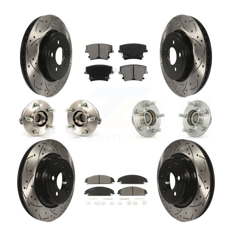 Transit Auto KBB-111013 Wheel Bearing and Hub Assembly for 2010-2011 Dodge Charger - Front and Rear product image