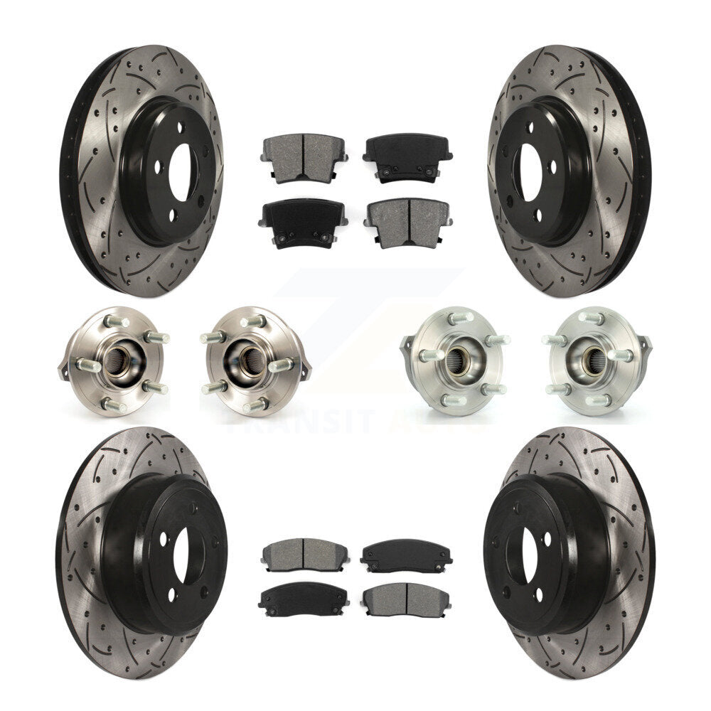 Transit Auto KBB-111014 Wheel Bearing and Hub Assembly for 2009-2010 Chrysler 300, Dodge Charger - Front and Rear product image