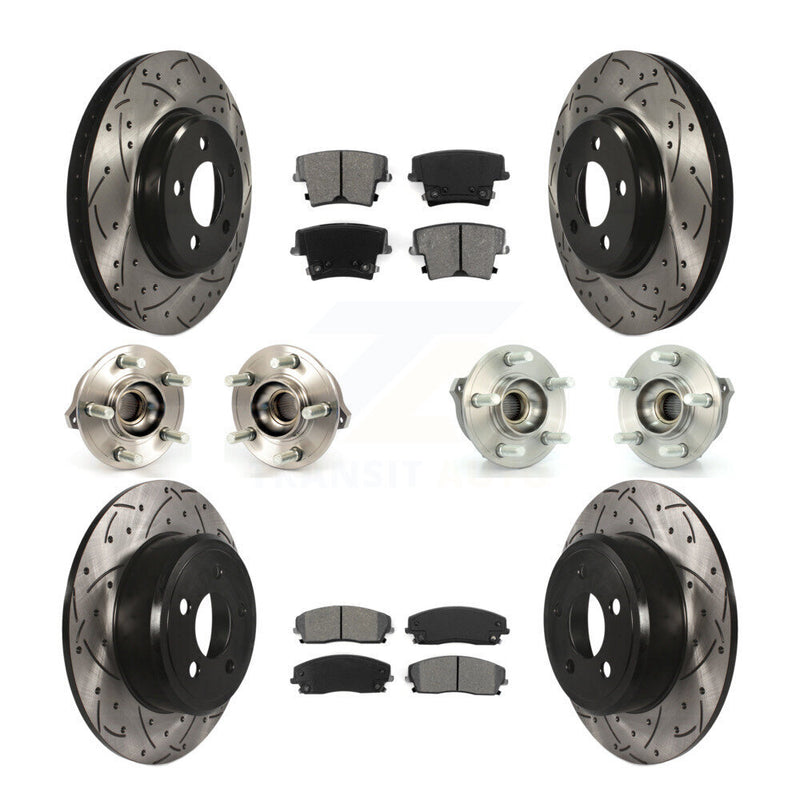 Transit Auto KBB-111014 Wheel Bearing and Hub Assembly for 2009-2010 Chrysler 300, Dodge Charger - Front and Rear product image