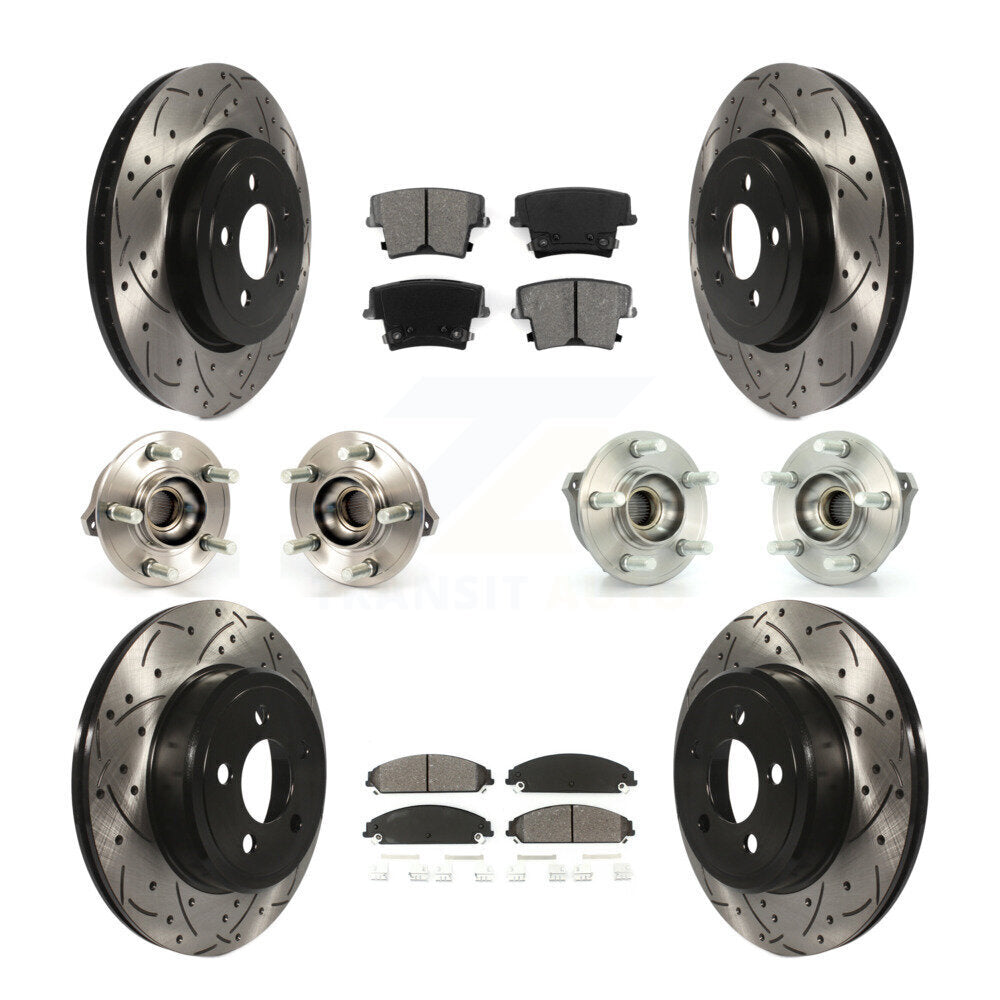 Transit Auto KBB-111015 Wheel Bearing and Hub Assembly for 2009-2014 Dodge Charger, Chrysler 300 - Front and Rear product image