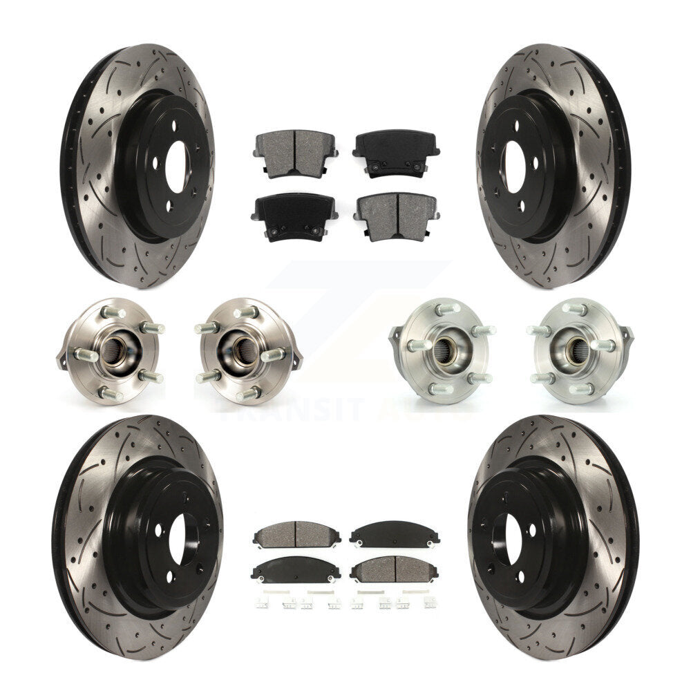 Transit Auto KBB-111016 Wheel Bearing and Hub Assembly for 2010-2013 Dodge Charger - Front and Rear product image
