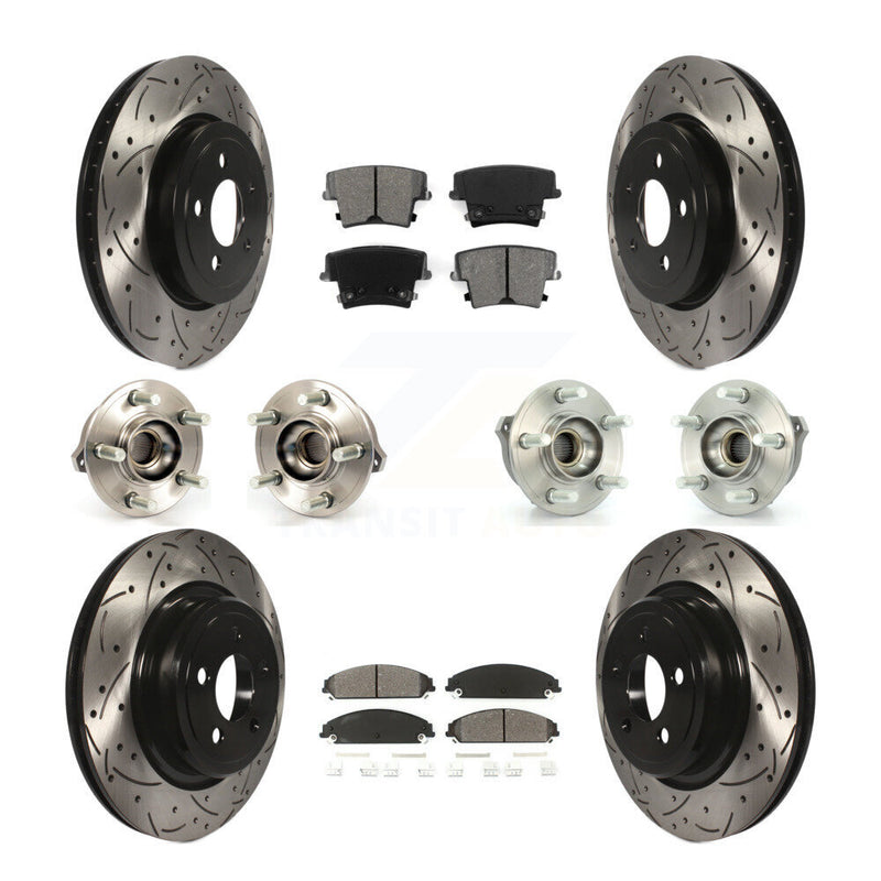 Transit Auto KBB-111016 Wheel Bearing and Hub Assembly for 2010-2013 Dodge Charger - Front and Rear product image