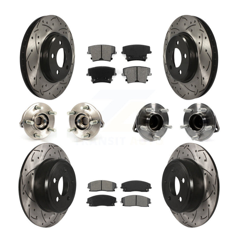 Transit Auto KBB-111017 Wheel Bearing and Hub Assembly for 2012-2014 Chrysler 300, Dodge Charger - Front and Rear product image