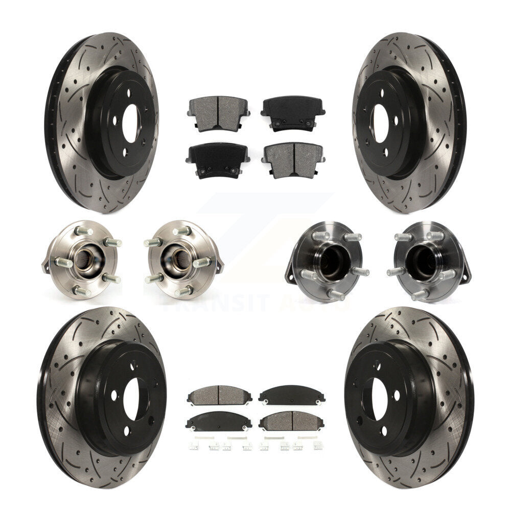 Transit Auto KBB-111018 Wheel Bearing and Hub Assembly for 2012-2014 Chrysler 300, Dodge Challenger - Front and Rear product image