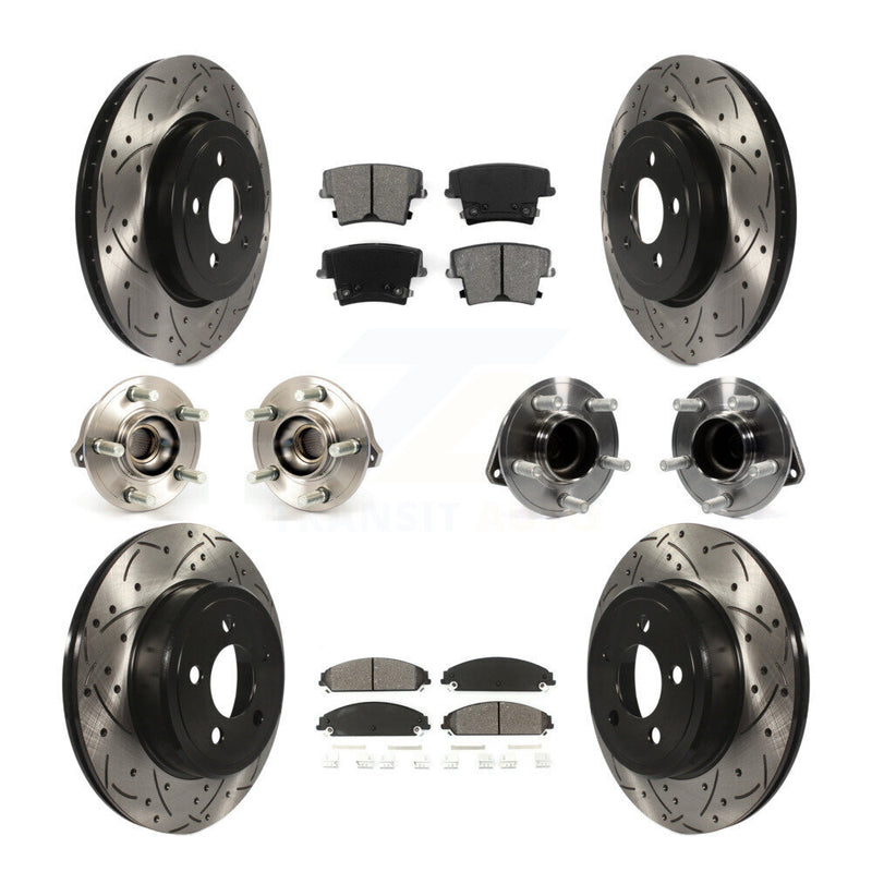 Transit Auto KBB-111018 Wheel Bearing and Hub Assembly for 2012-2014 Chrysler 300, Dodge Challenger - Front and Rear product image