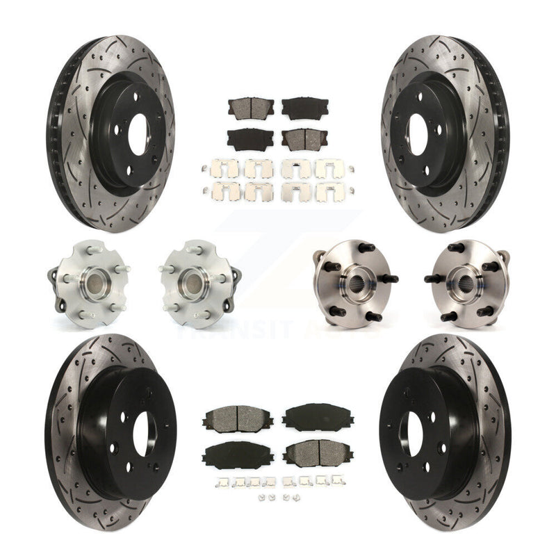 Transit Auto KBB-111020 Wheel Bearing and Hub Assembly for 2006-2012 Toyota RAV4 - Front and Rear product image