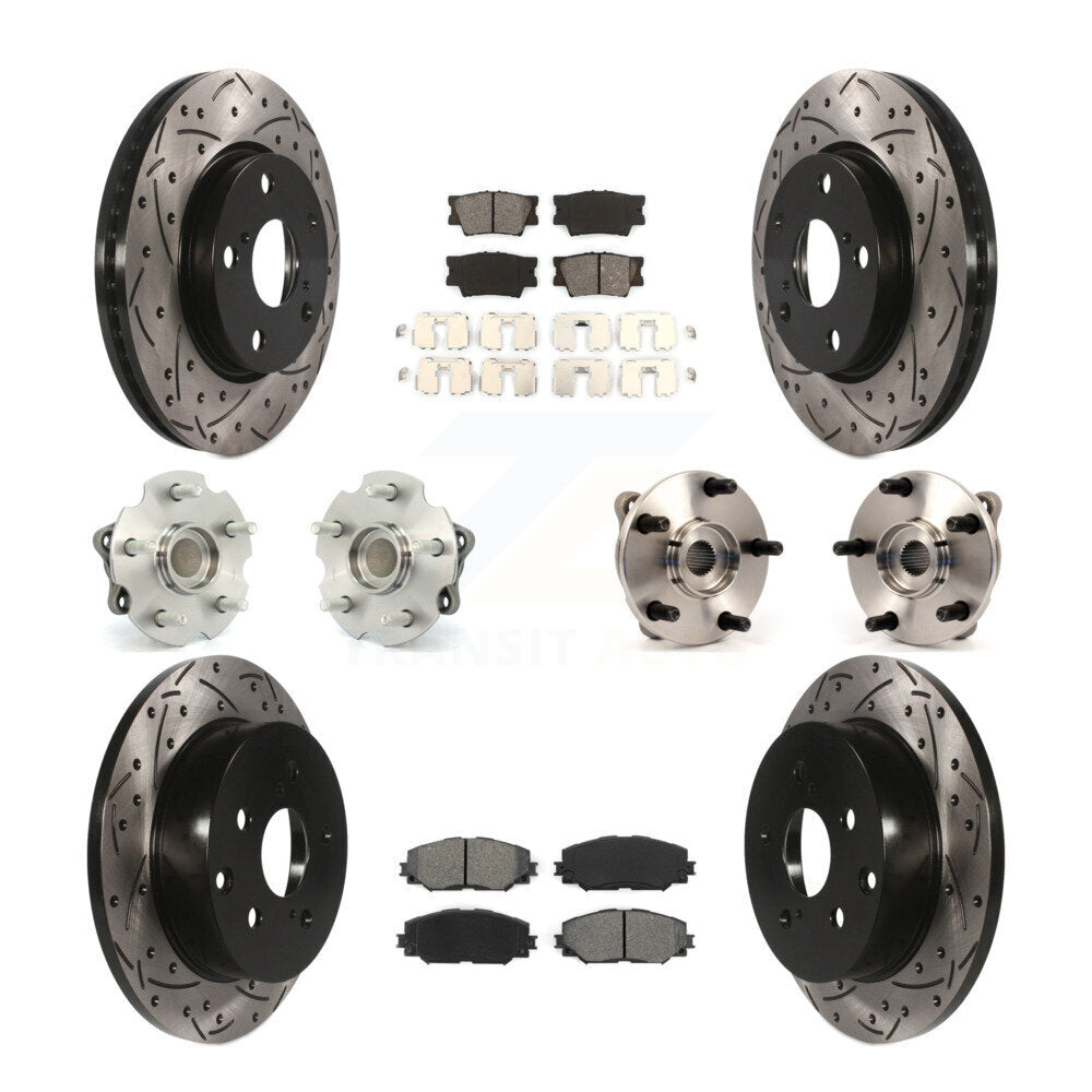 Transit Auto KBB-111021 Wheel Bearing and Hub Assembly for 2006-2012 Lexus HS250h, Toyota RAV4 - Front and Rear product image