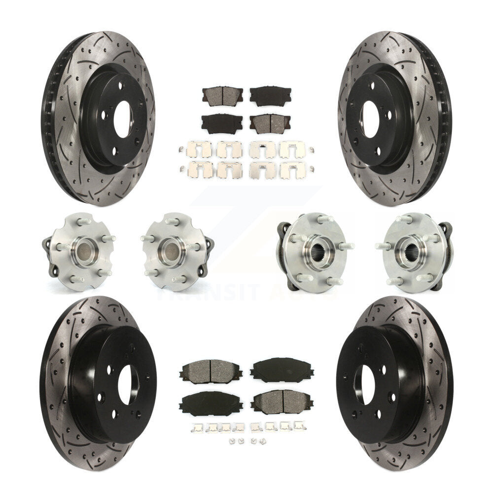 Transit Auto KBB-111022 Wheel Bearing and Hub Assembly for 2006-2018 Toyota RAV4 - Front and Rear product image
