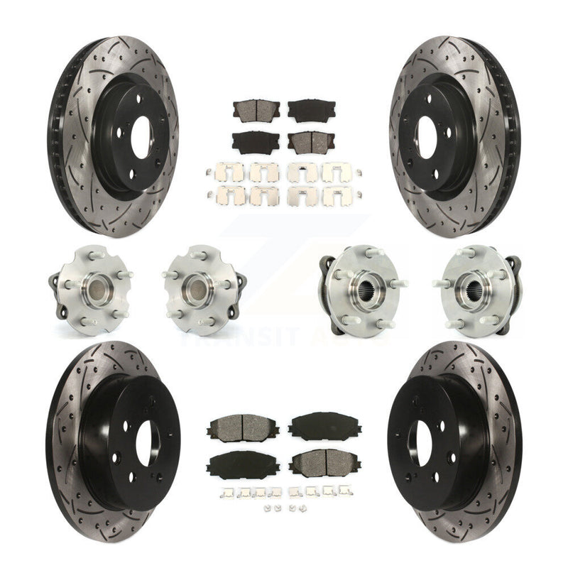 Transit Auto KBB-111022 Wheel Bearing and Hub Assembly for 2006-2018 Toyota RAV4 - Front and Rear product image