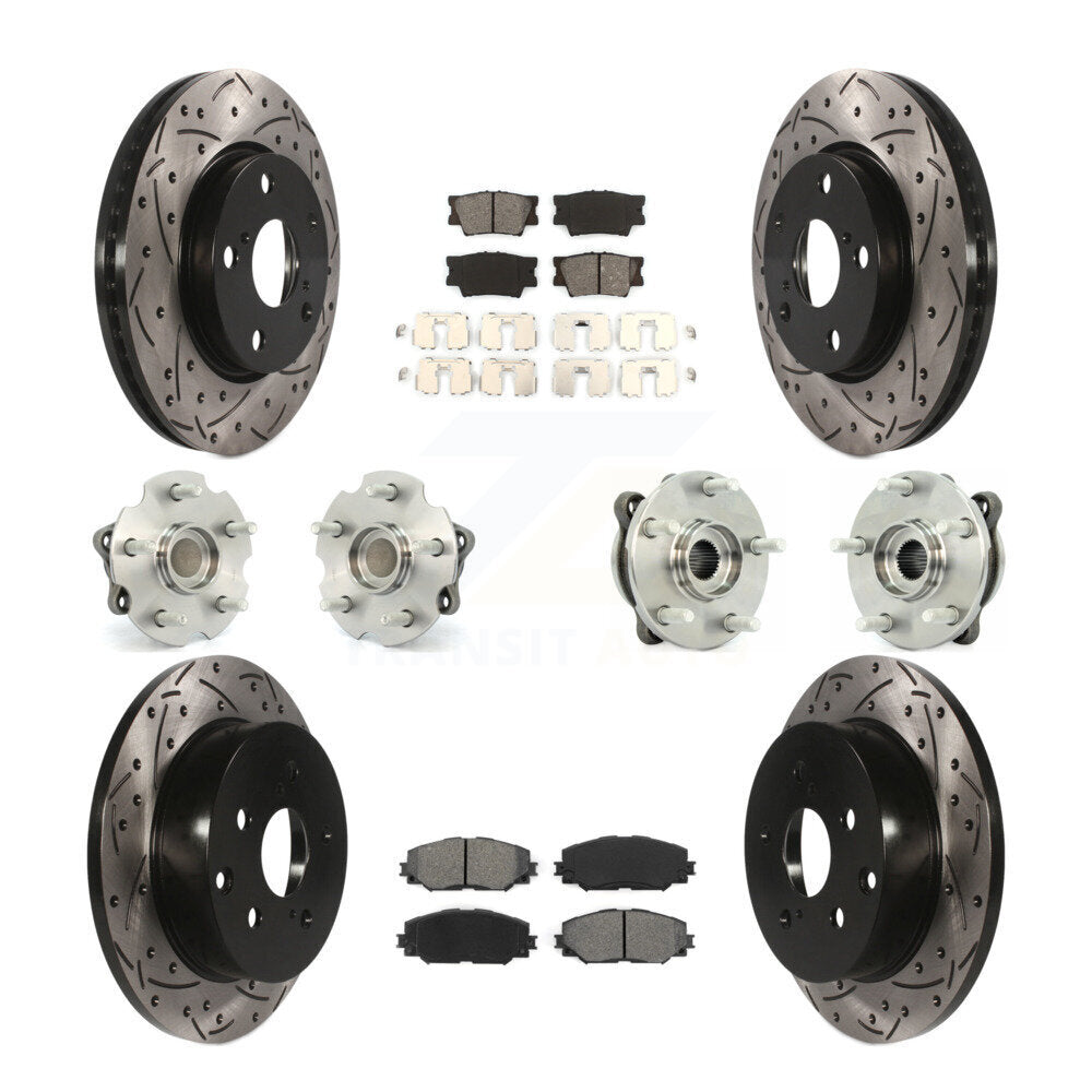 Transit Auto KBB-111023 Wheel Bearing and Hub Assembly for 2013-2018 Toyota RAV4 - Front and Rear product image