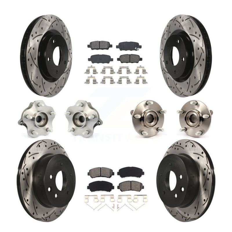 Transit Auto KBB-111024 Wheel Bearing and Hub Assembly for 2008-2013 Nissan Rogue - Front and Rear product image
