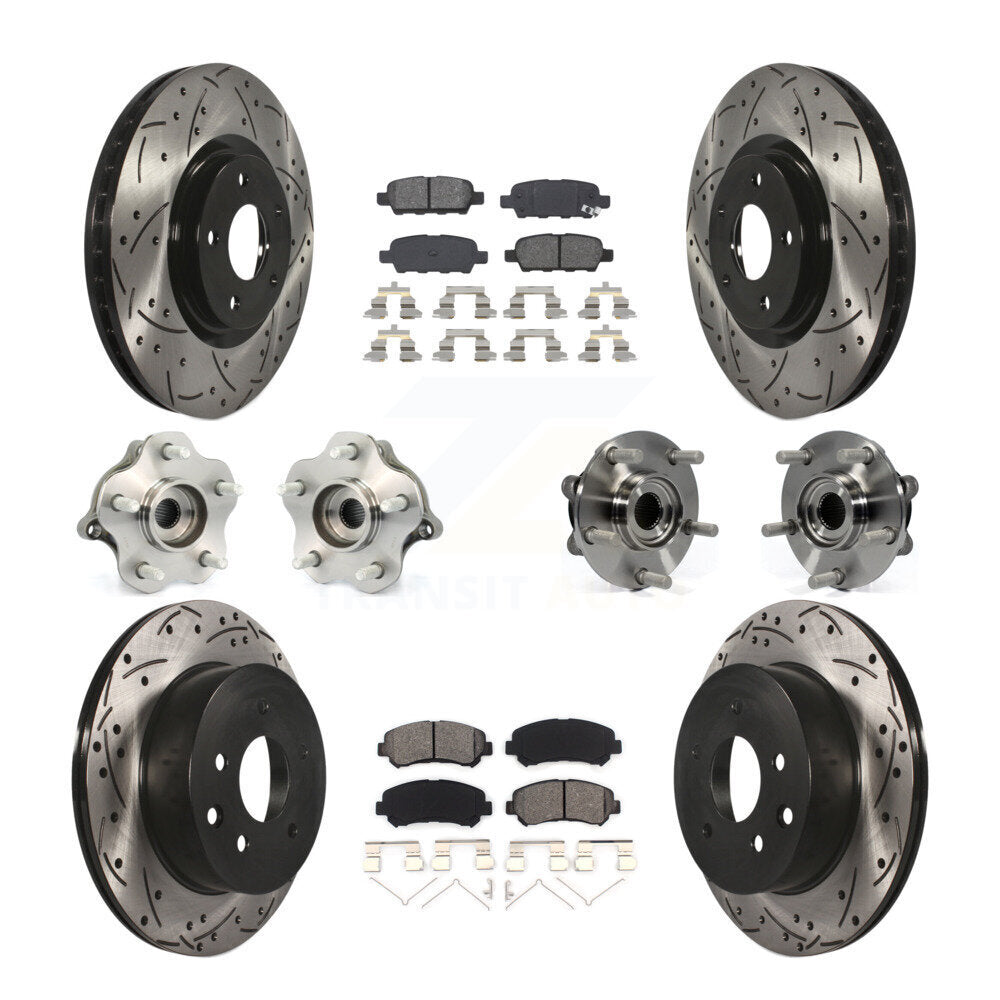 Transit Auto KBB-111025 Wheel Bearing and Hub Assembly for 2014 Nissan Juke - Front and Rear product image