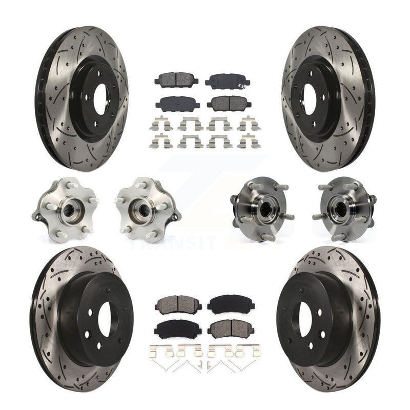 Transit Auto KBB-111025 Wheel Bearing and Hub Assembly for 2014 Nissan Juke - Front and Rear product image