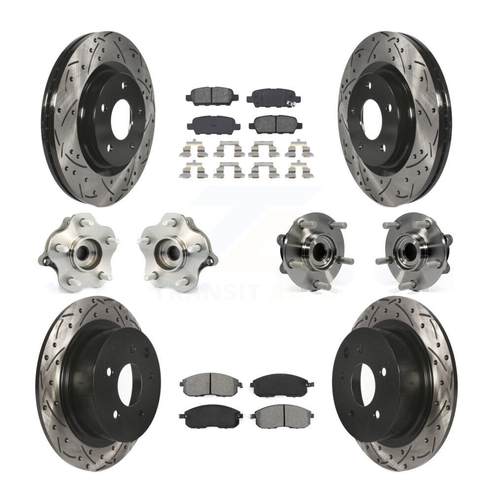 Transit Auto KBB-111026 Wheel Bearing and Hub Assembly for 2011-2014 Nissan Juke - Front and Rear product image
