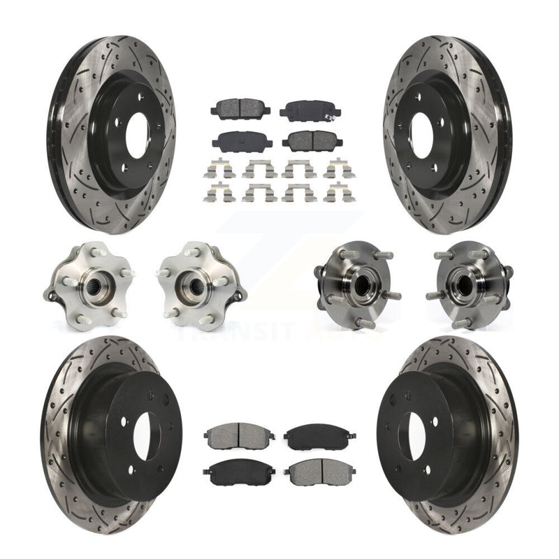 Transit Auto KBB-111026 Wheel Bearing and Hub Assembly for 2011-2014 Nissan Juke - Front and Rear product image
