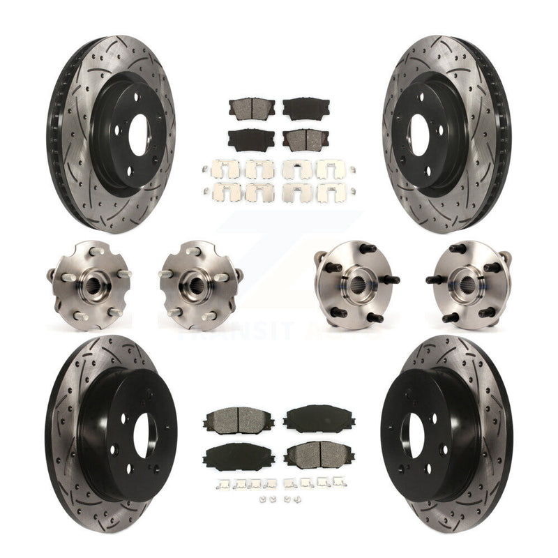 Transit Auto KBB-111027 Wheel Bearing and Hub Assembly for 2006-2012 Toyota RAV4 - Front and Rear product image