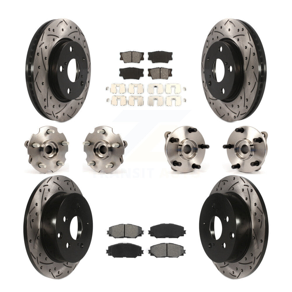 Transit Auto KBB-111028 Wheel Bearing and Hub Assembly for 2006-2012 Toyota RAV4 - Front and Rear product image