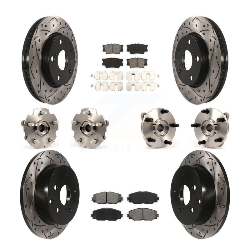 Transit Auto KBB-111028 Wheel Bearing and Hub Assembly for 2006-2012 Toyota RAV4 - Front and Rear product image