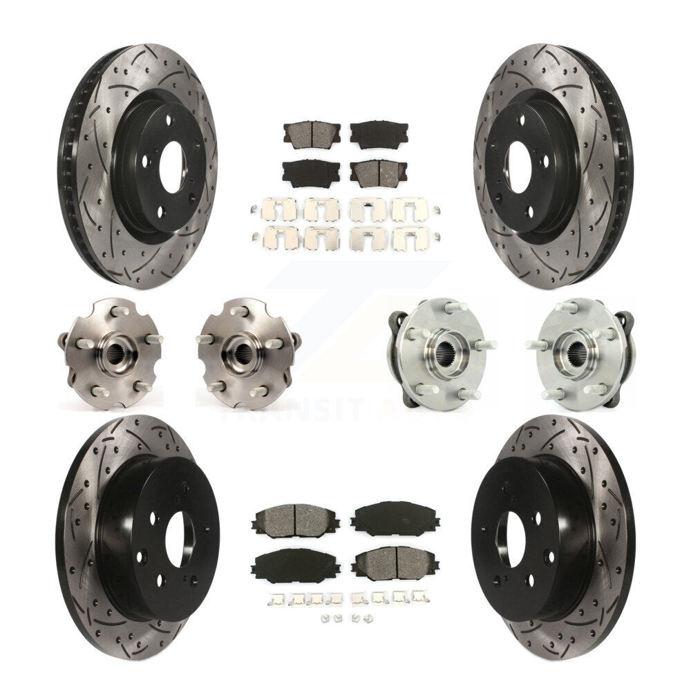 Transit Auto KBB-111029 Wheel Bearing and Hub Assembly for 2006-2018 Toyota RAV4 - Front and Rear product image
