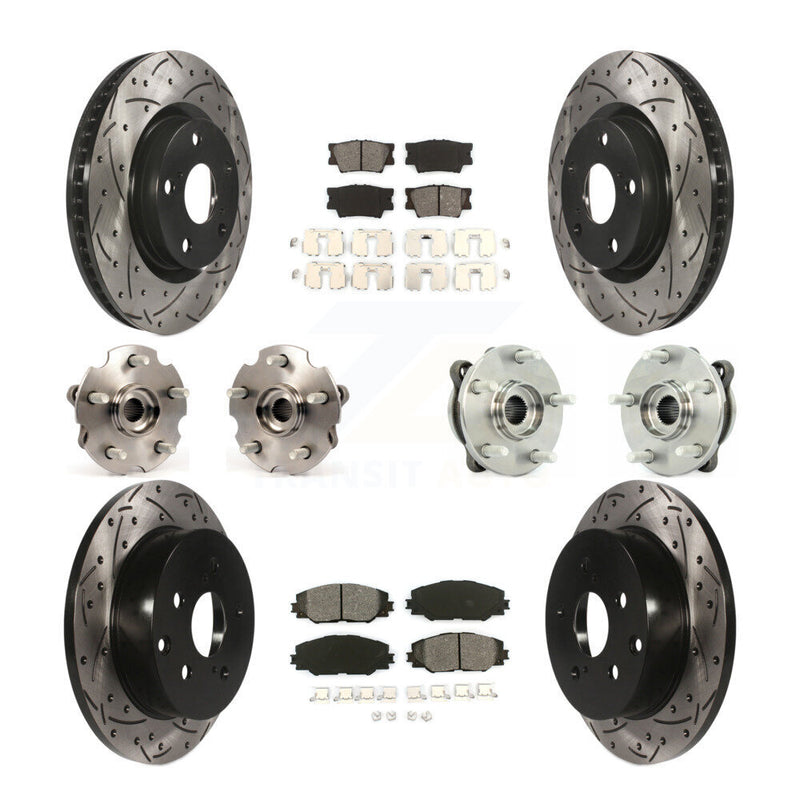 Transit Auto KBB-111029 Wheel Bearing and Hub Assembly for 2006-2018 Toyota RAV4 - Front and Rear product image