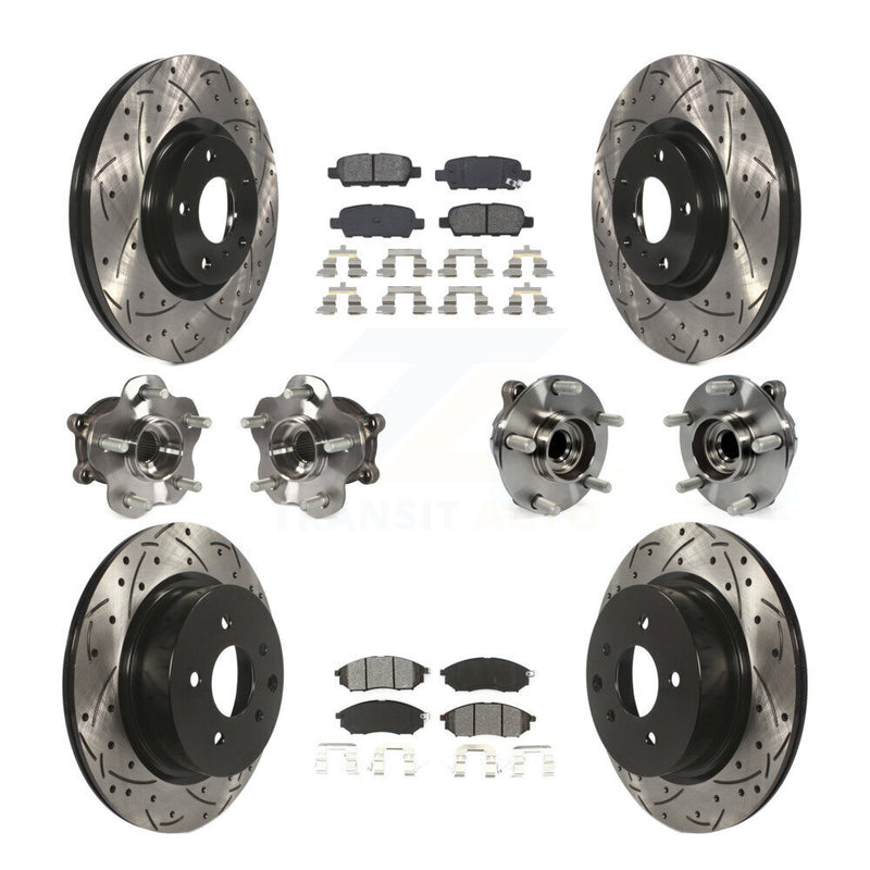 Transit Auto KBB-111033 Wheel Bearing and Hub Assembly for 2007-2015 INFINITI Q40, INFINITI QX50, INFINITI EX37 & more - Front and Rear product image