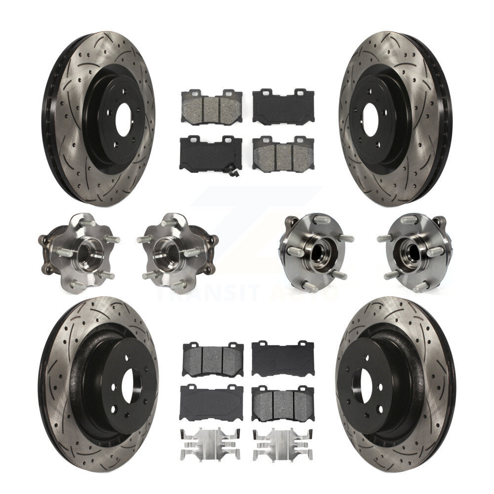 Transit Auto KBB-111036 Wheel Bearing and Hub Assembly for 2009-2013 INFINITI G37 - Front and Rear product image