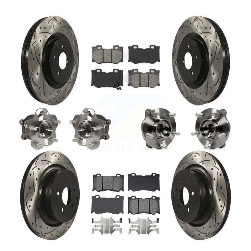 Transit Auto KBB-111043 Wheel Bearing and Hub Assembly for 2009-2013 INFINITI FX50 - Front and Rear product image