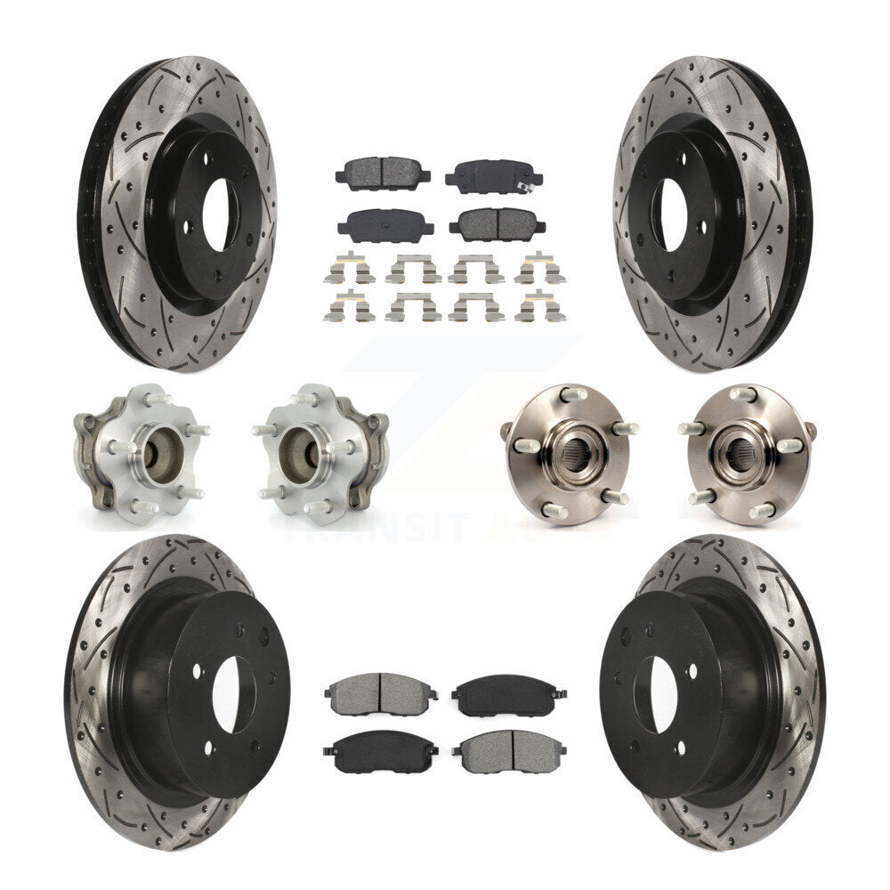 Transit Auto KBB-111047 Wheel Bearing and Hub Assembly for 2007-2012 Nissan Sentra - Front and Rear product image