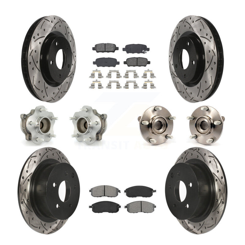 Transit Auto KBB-111047 Wheel Bearing and Hub Assembly for 2007-2012 Nissan Sentra - Front and Rear product image