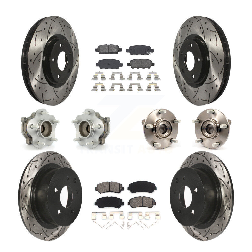Transit Auto KBB-111048 Wheel Bearing and Hub Assembly for 2007-2012 Nissan Sentra - Front and Rear product image