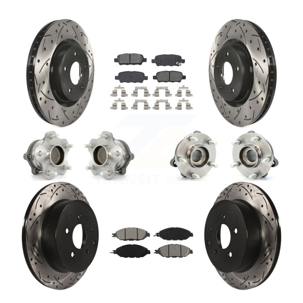 Transit Auto KBB-111049 Wheel Bearing and Hub Assembly for 2013-2020 Nissan Murano, INFINITI QX60, INFINITI JX35 & more - Front and Rear product image